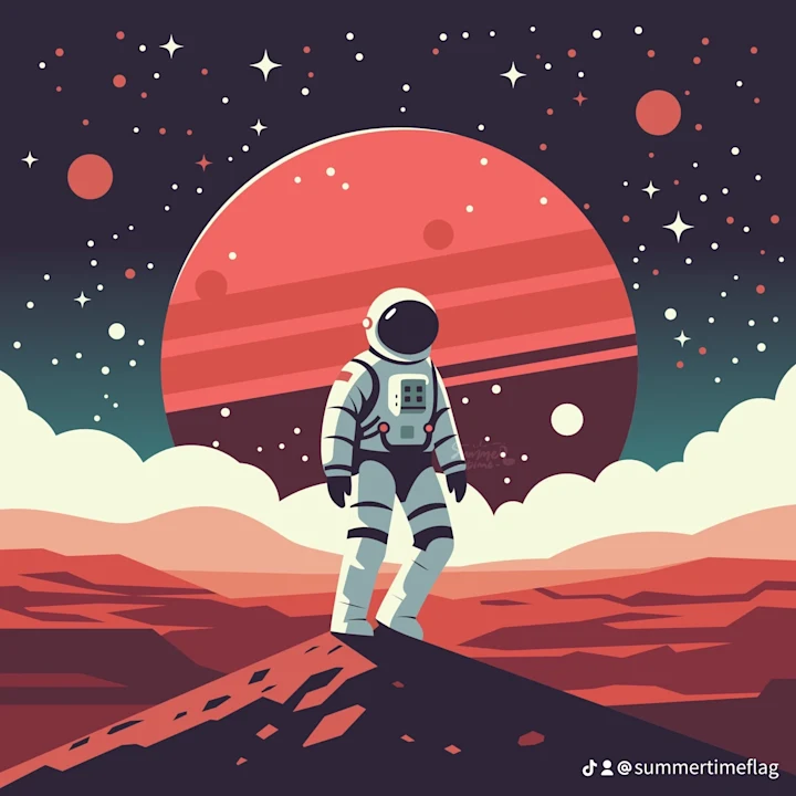 Cover image for Space Illustration Project