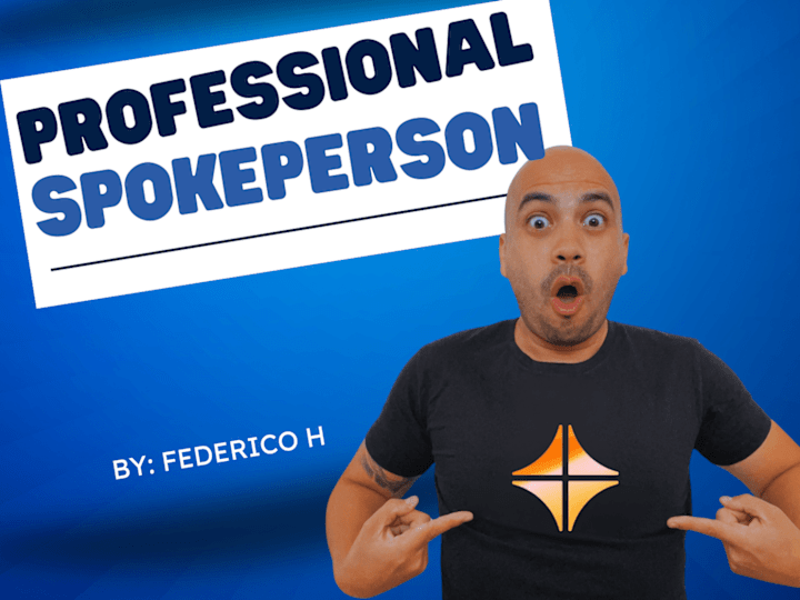 Cover image for Professional Spokesperson Services