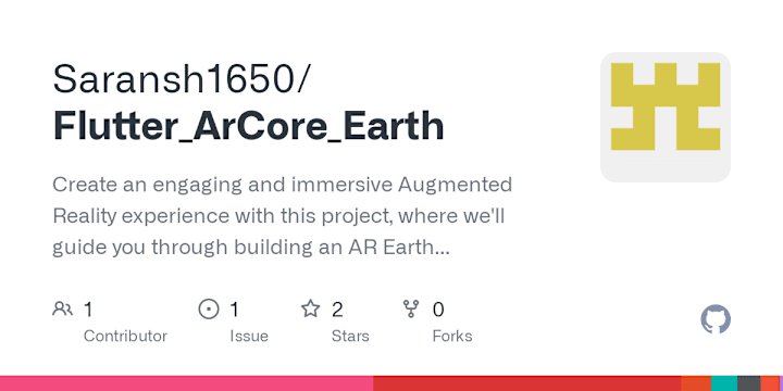 Cover image for 🌍  Flutter ArCore Earth