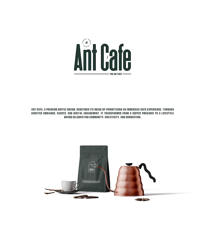 Cover image for The Ant Cafe ~ Brand Identity ✦