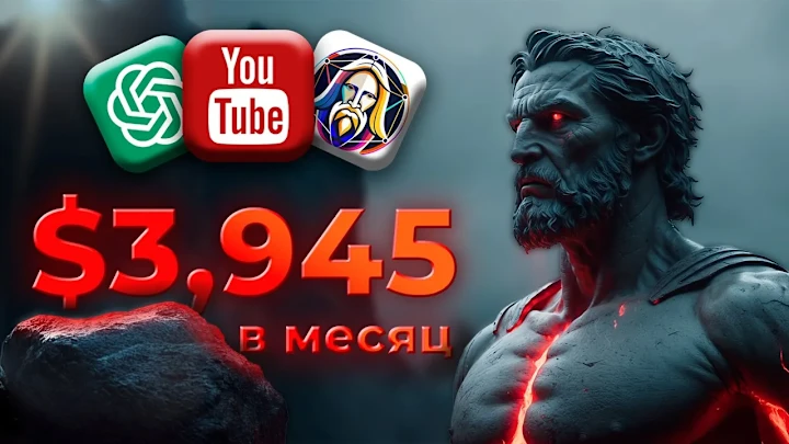 Cover image for Как Заработать на ChatGPT и YouTube | ЛУЧШАЯ Ниша Без Лица 2024…