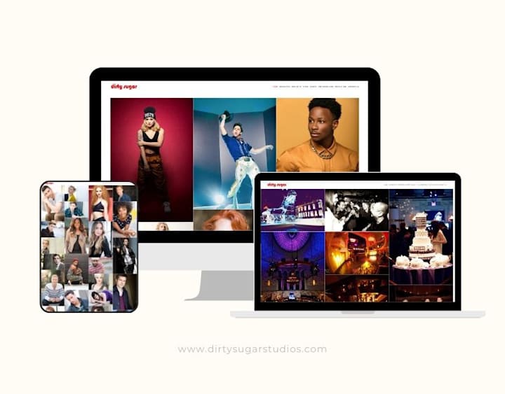 Cover image for Squarespace Website for Dirty Sugar Studios Photography