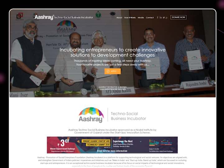 Cover image for Aasharay Incubator
