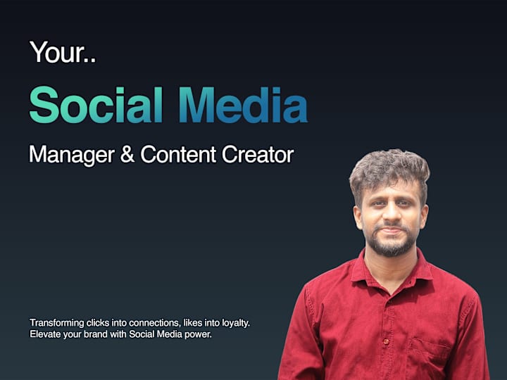 Cover image for Your Social Media Marketing Manager