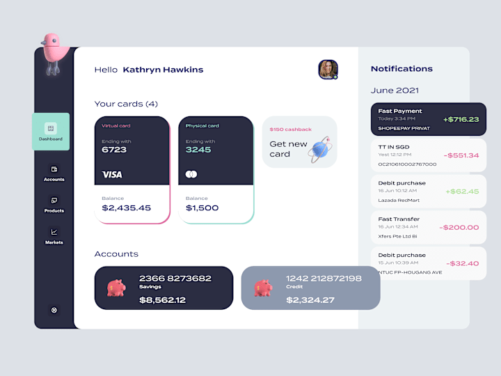 Cover image for Financial Institution App