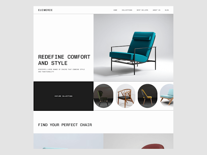 Cover image for Euimerce - Brand Ecommerce Website Design