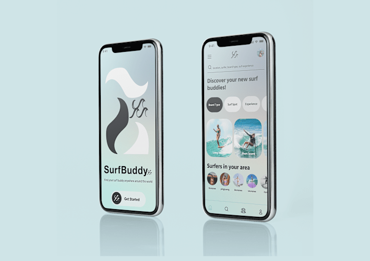 Cover image for UI Design concept for Surf Buddy 