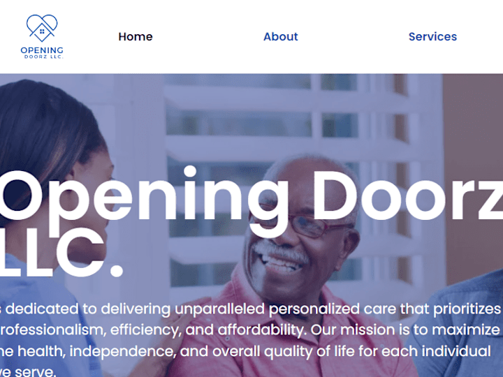 Cover image for WordPress Website Design For Opening Doorz LLC.