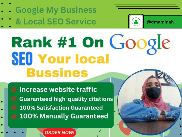 Cover image for I will create & optimize GMB and then rank for local SEO