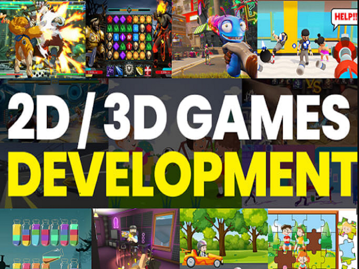 Cover image for I will do best unity game development in 3d for mobile, PC
