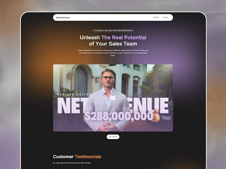 Cover image for Enhancing NetRevenue.io's Digital Presence