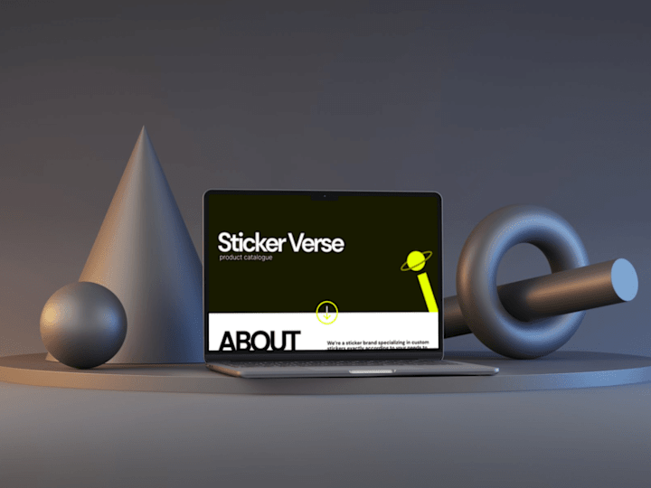 Cover image for Sticker Verse Product Catalogue Design