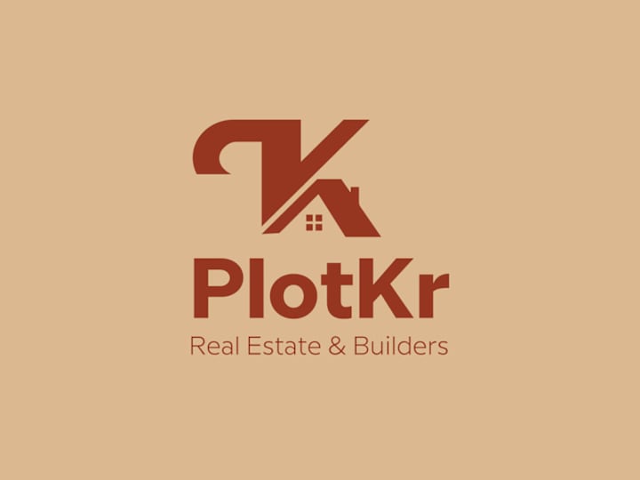 Cover image for PlotKr (Real Estate) Logo Design