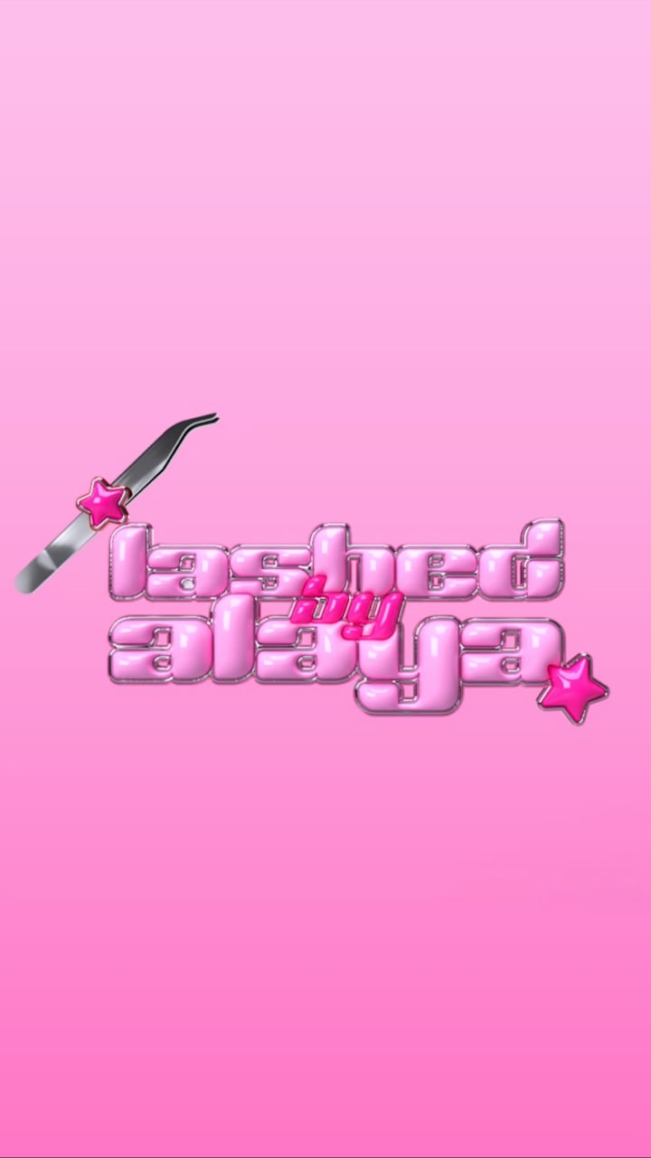 Cover image for LASHED BY ALAYA 3D Logo Development + Branding