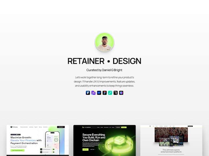 Cover image for Retainer • Design Services