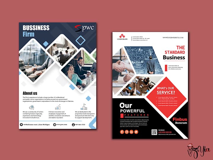Cover image for Flyers on Behance
