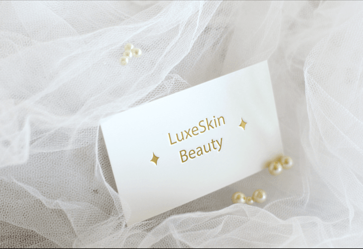 Cover image for LuxeSkin Beauty Logo/Mockup