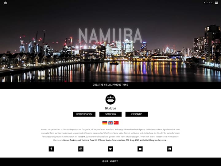 Cover image for NAMUBA media production