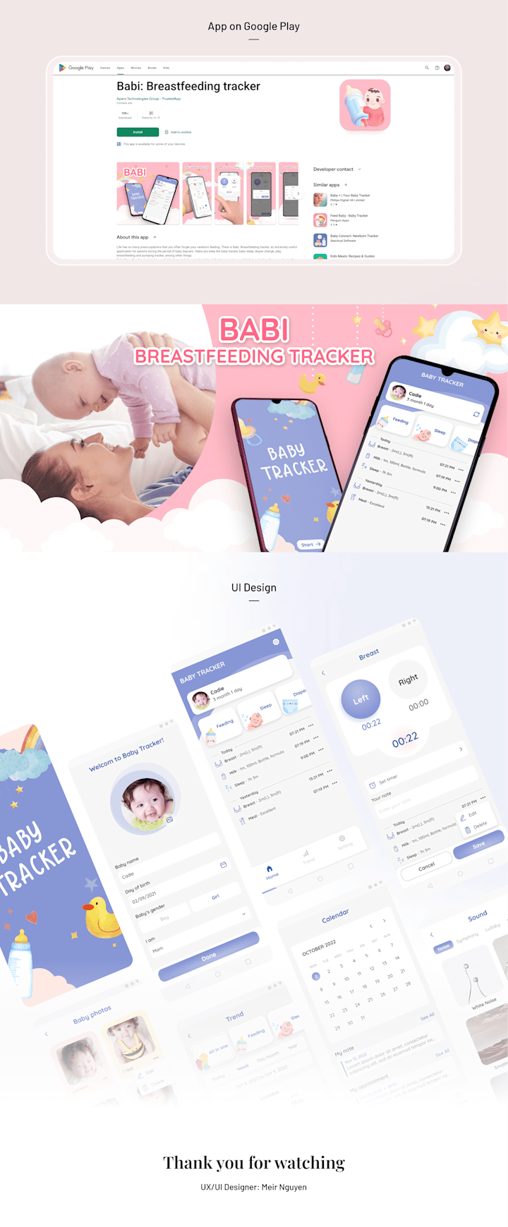 Cover image for Babi: Breastfeeding tracker