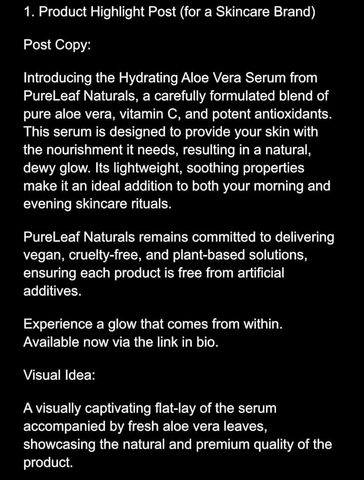 Cover image for Social Post For Skincare Brand