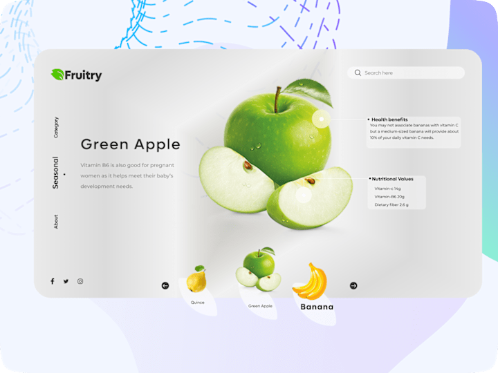 Cover image for Fruitry App