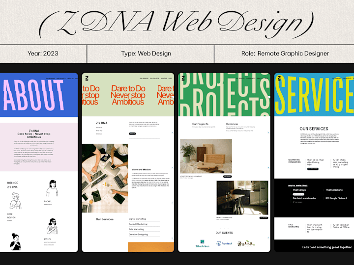 Cover image for (Remote/ Freelance) Z DNA Website Design