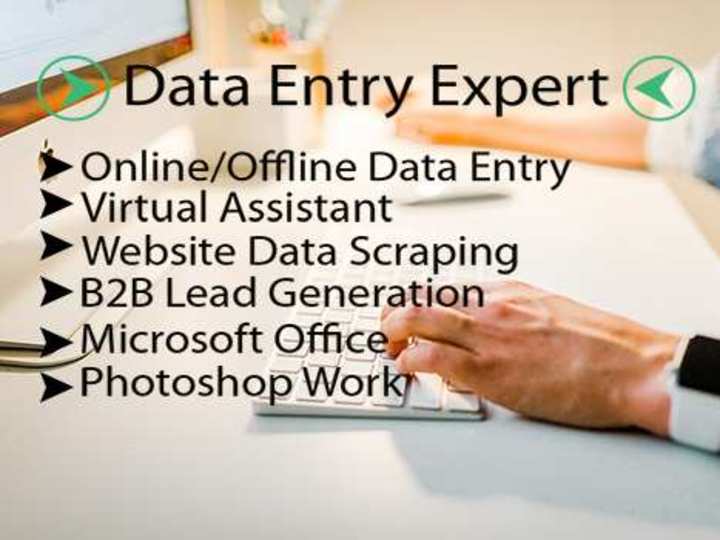 Cover image for fastest data entry, data collection, best virtual assistant