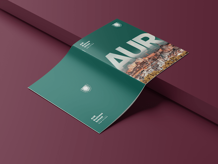 Cover image for University prospectus design