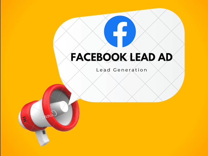 Cover image for Facebook Lead Generation Ad
