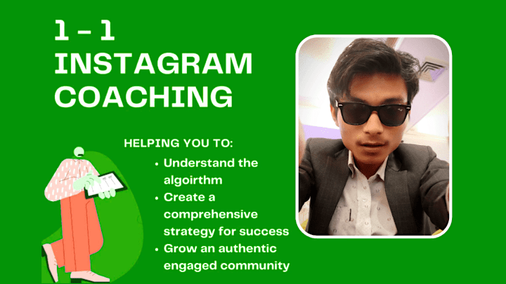 Cover image for 1 on 1 instagram growth coaching