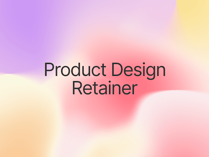 Cover image for Product Design Retainer