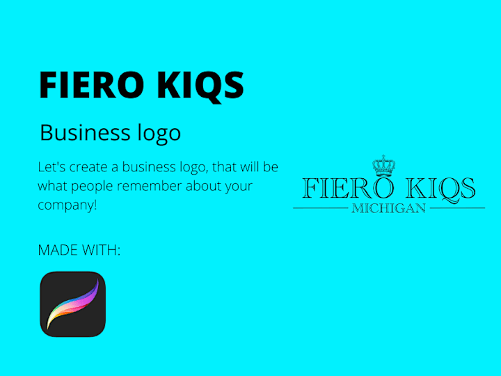 Cover image for BUSINESS LOGO for fierokiqs