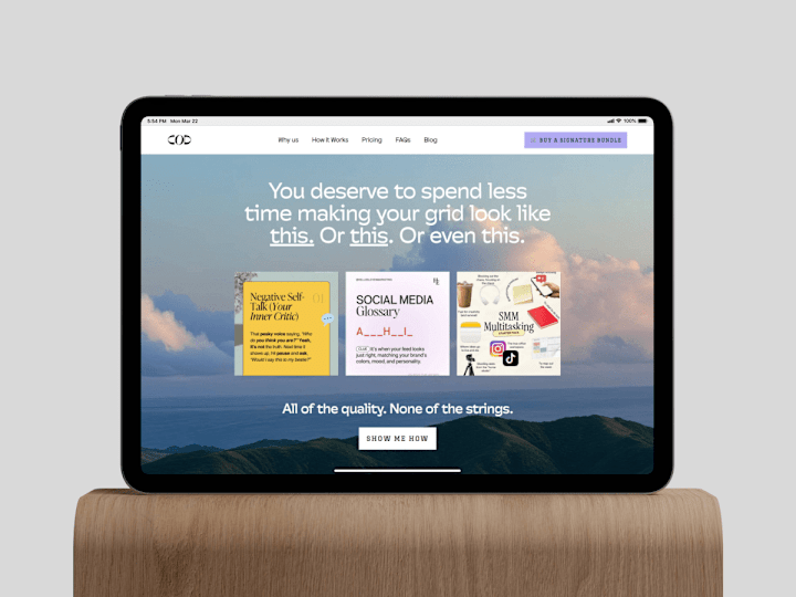 Cover image for Content on Demand Framer Website