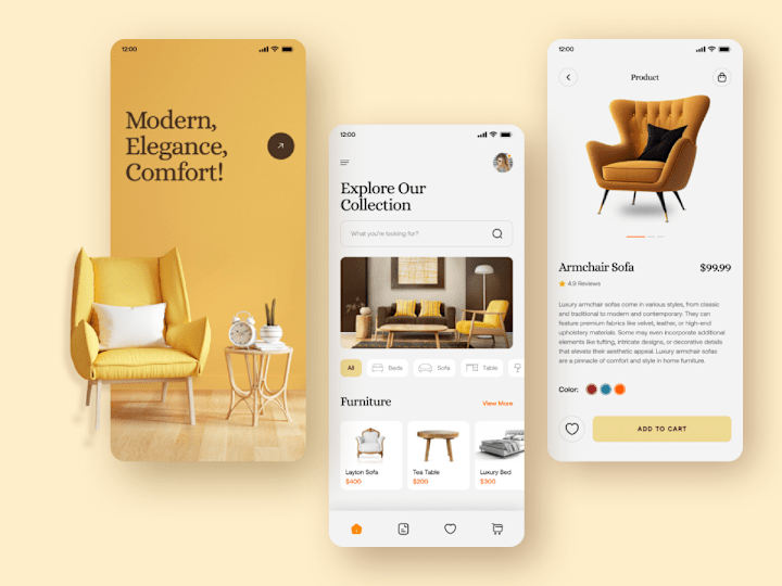 Cover image for Mobile App Designs.