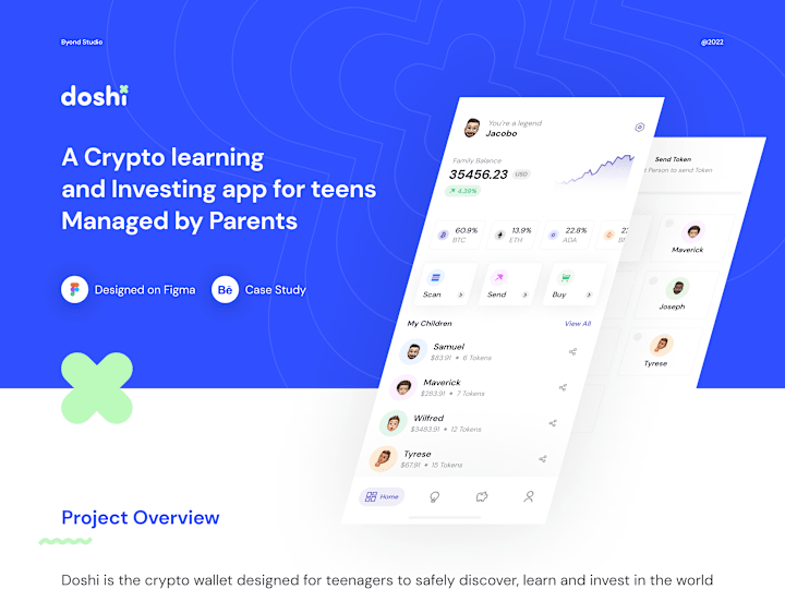 Cover image for A Crypto learning and investing app for teens