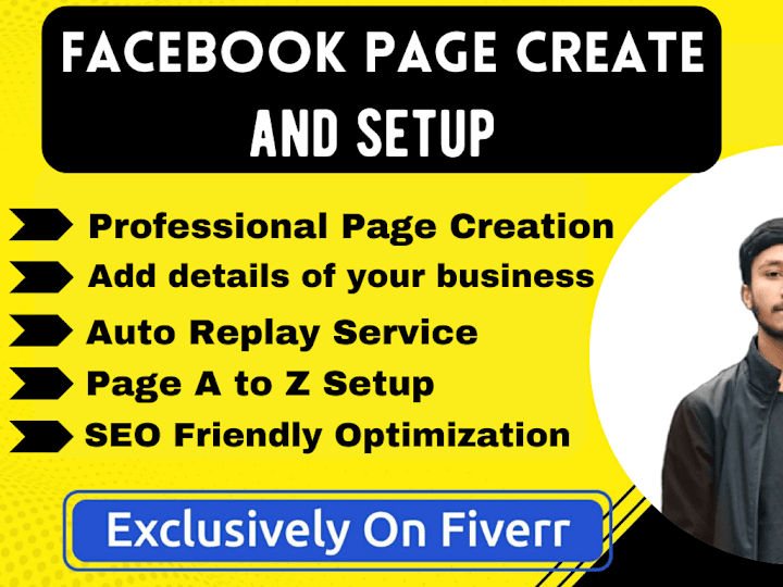 Cover image for I will do Facebook page creation, business page setup, page cre…