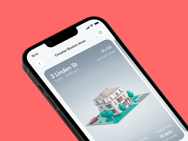 Cover image for Coral — A gamified Real Estate investment app