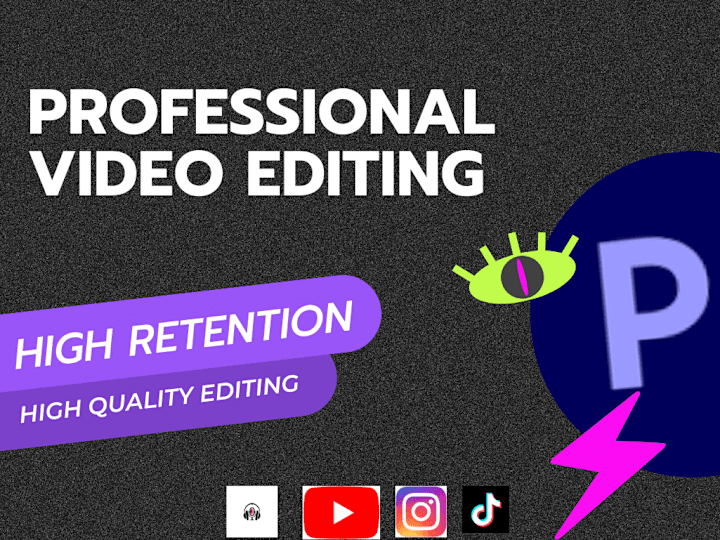 Cover image for I will do professional video editing for you