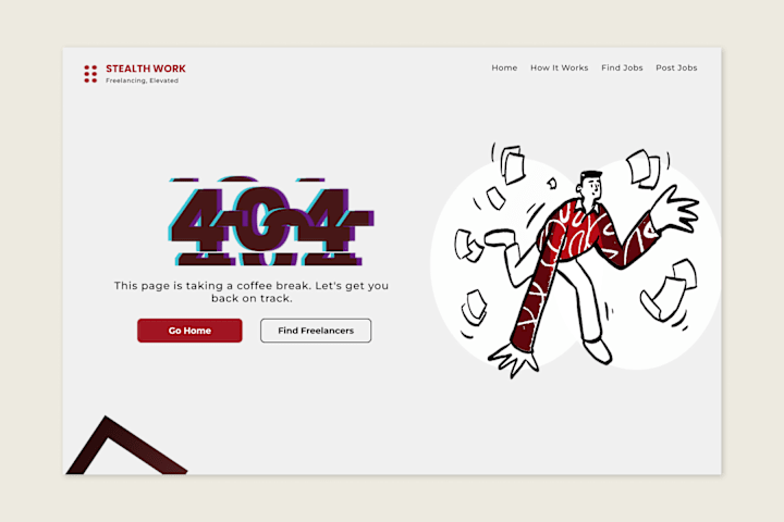 Cover image for Creative 404 Page – Lost, But in Style!