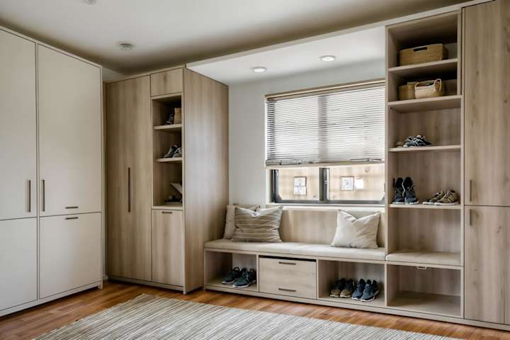 Cover image for Do Interior Design for Shelves For Shoes and Cainets