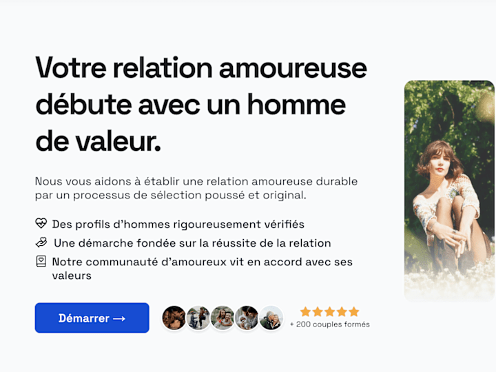 Cover image for la femme de ton chef • not a dating app, a relationship builder