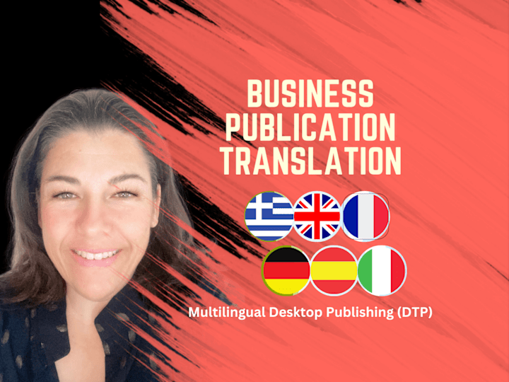 Cover image for Publication translation - multilingual desktop publishing