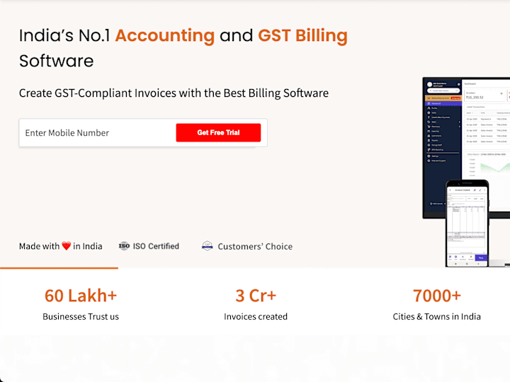 Cover image for GST Billing Software Free Download | Best GST Bill Software for…