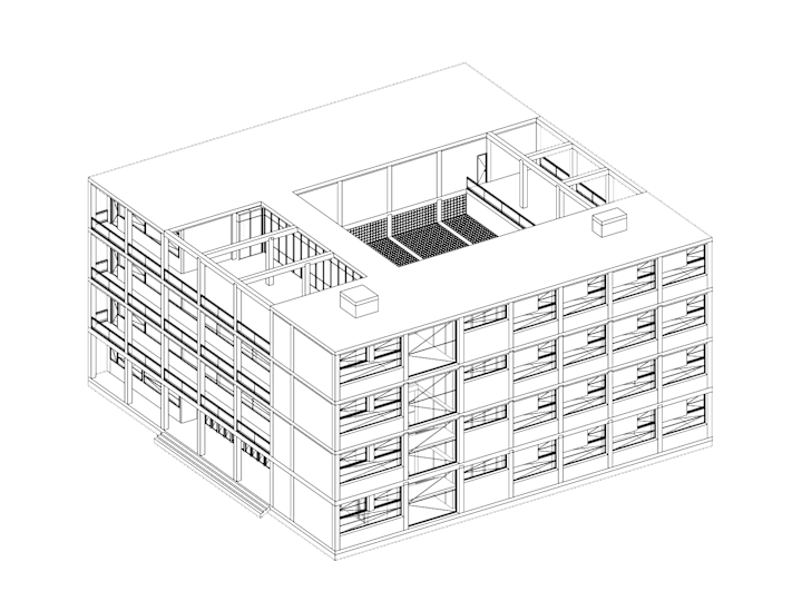 Cover image for Casa Del Fascio-Graphical Analysis