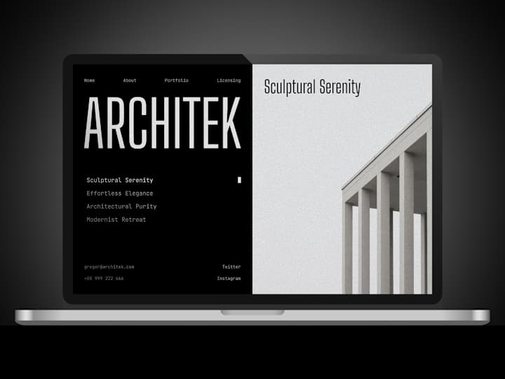 Cover image for Architek - Framer Portfolio Template