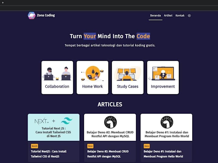 Cover image for Founder and Writer | Zonacoding