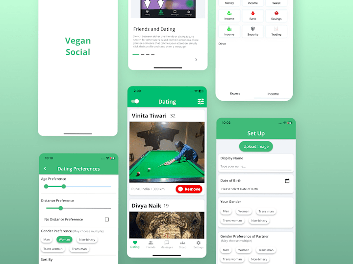 Cover image for Vegan Social - Dating App
