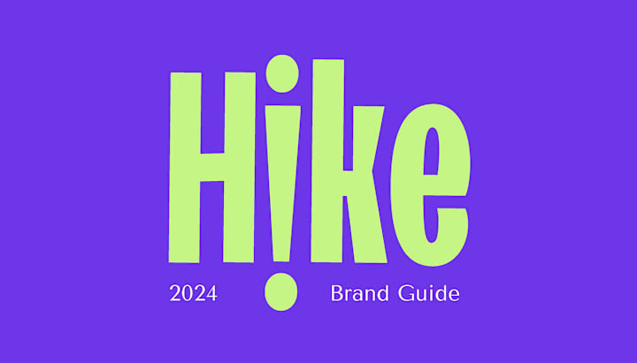 Cover image for Hike Rebrand Guide (For Academic Purposes)