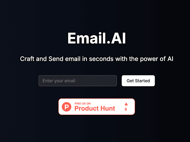 Cover image for AI Powered Email Generator