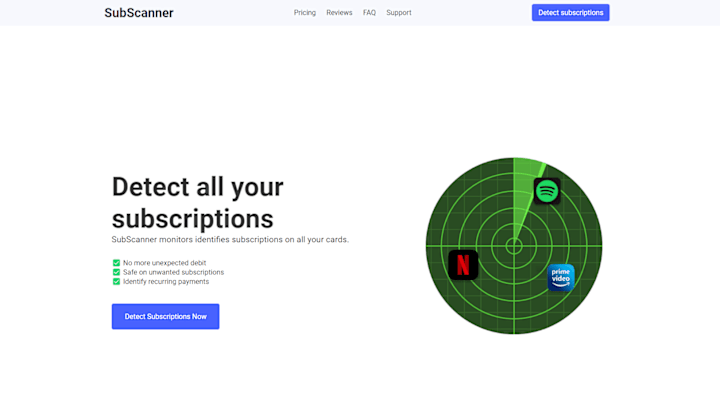 Cover image for SubScanner open banking tool